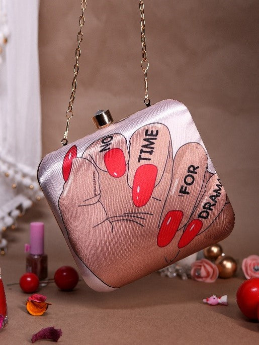 Digital Printed Clutch