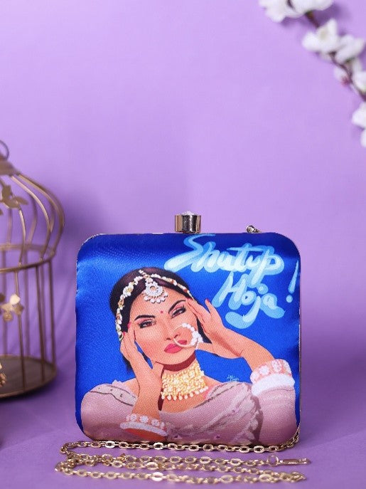 Digital Printed Clutch