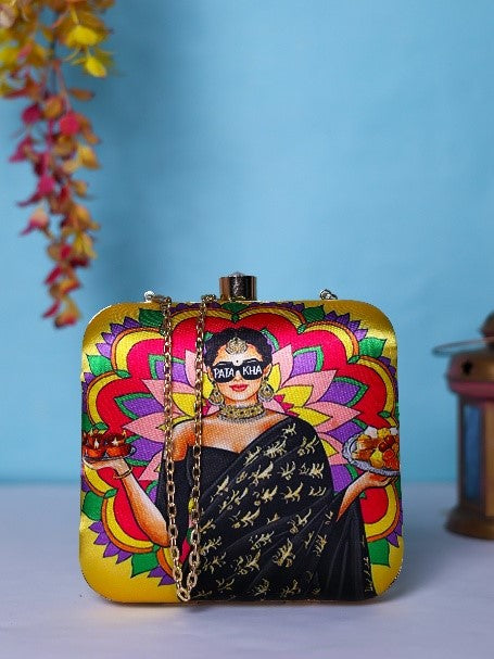 Digital Printed Clutch