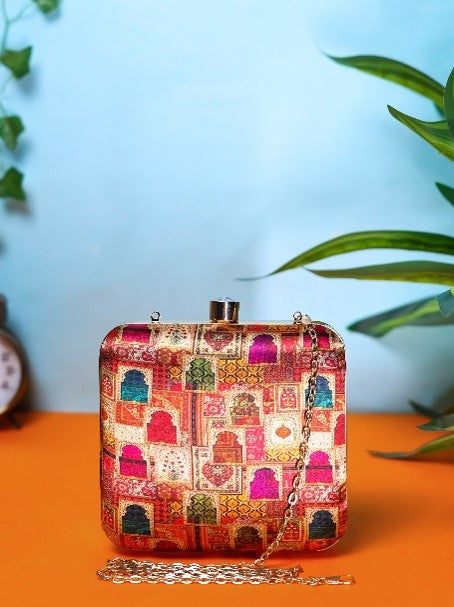 Digital Printed Clutch