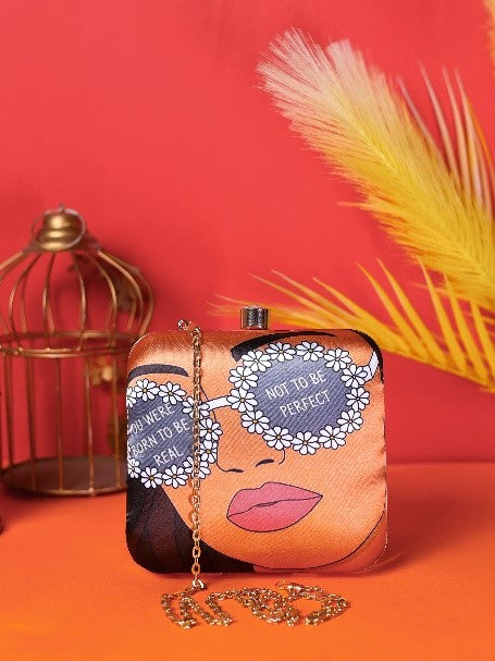 Digital Printed Clutch