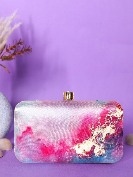 Digital Printed Clutch