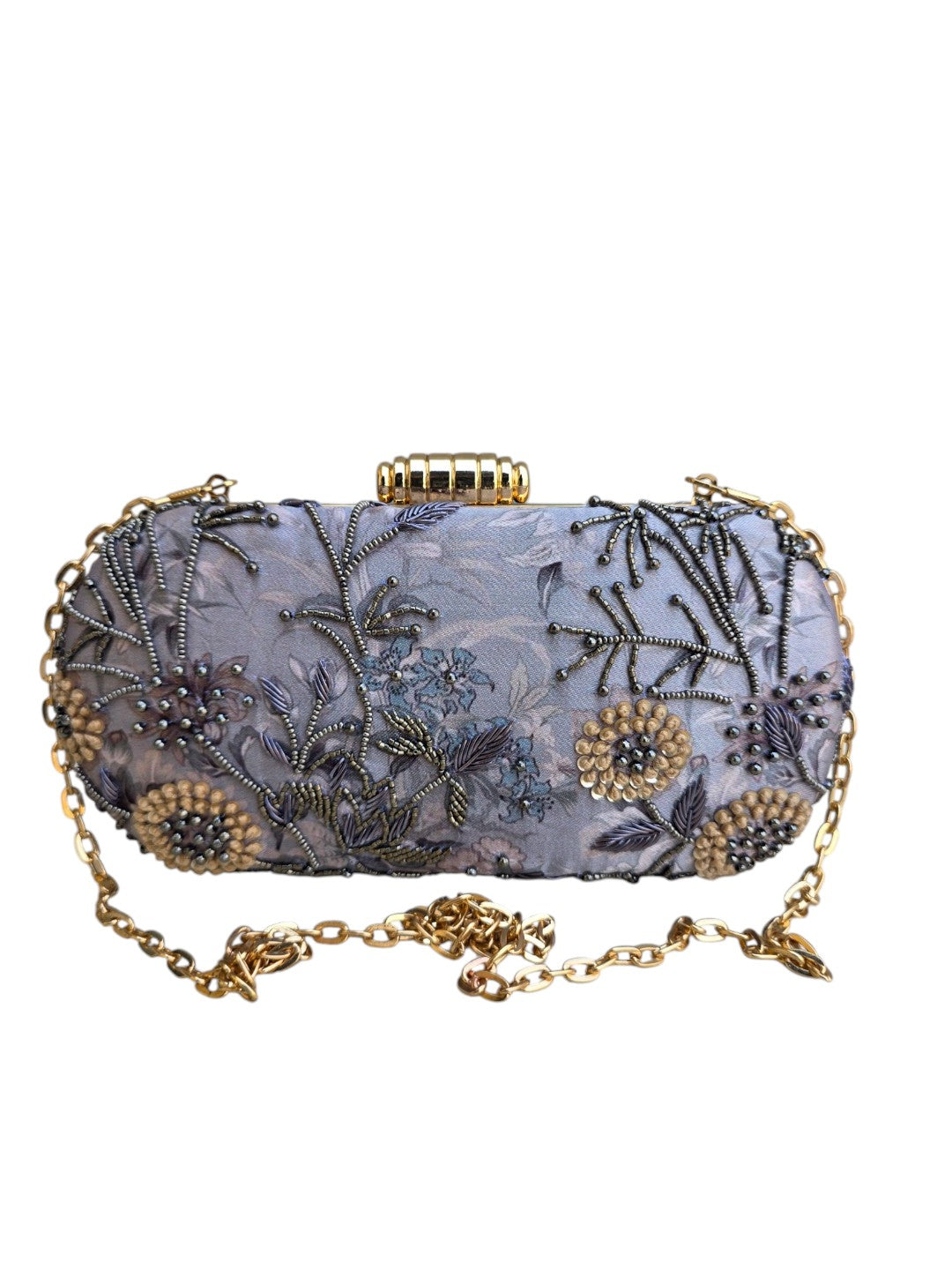 Swisni Premium Printed & Embroidered Luxury Clutch Bag | SWIS-4467