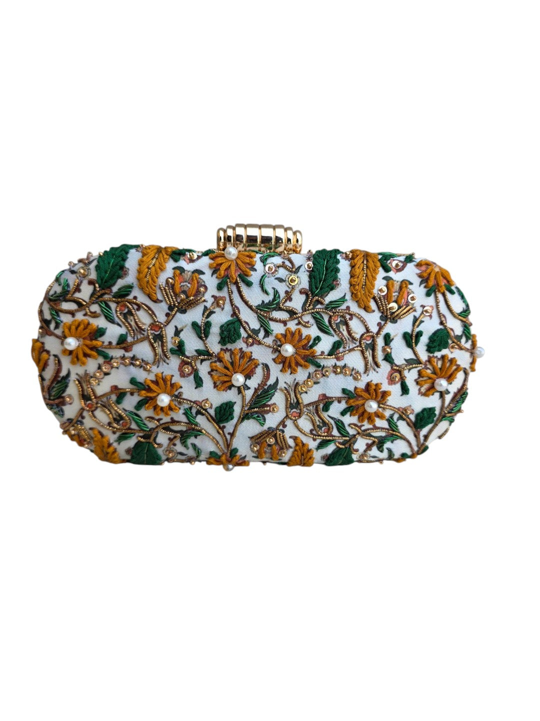 Swisni Premium Printed & Embroidered Luxury Clutch Bag | SWIS-4471