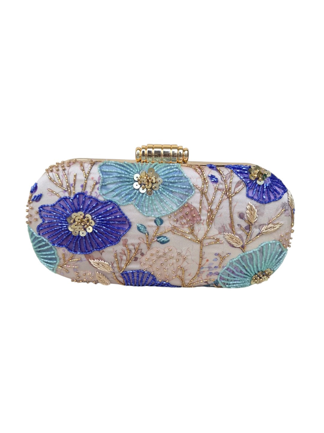 Swisni Premium Printed & Embroidered Luxury Clutch Bag | SWIS-4510