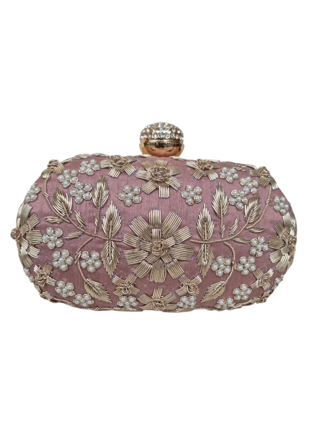 Swisni Luxury Hand-Embroidered Designer Clutch Bag | SWIS-4513