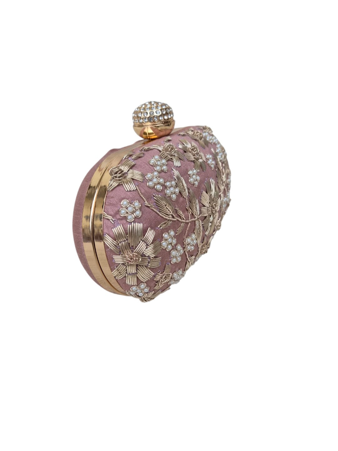 Swisni Luxury Hand-Embroidered Designer Clutch Bag | SWIS-4513