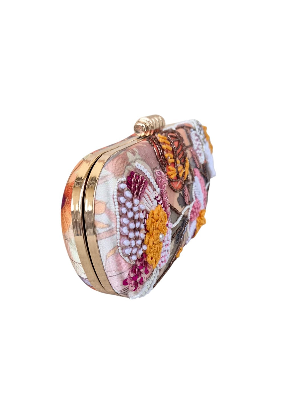 Swisni Premium Printed & Embroidered Luxury Clutch Bag | SWIS-4518