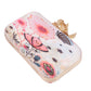 Eye catchy embellishment designer clutch