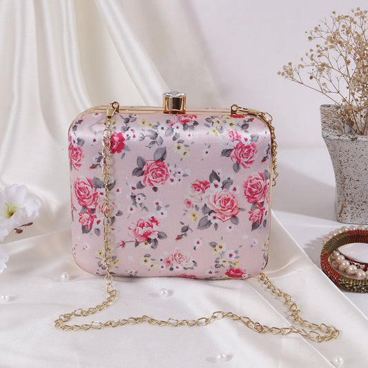 PRINTED CLUTCH BAG