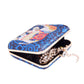 Elephant Satin Digital Print Square Box Clutch  for Women & Girls