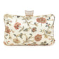 Printed embroidered clutch bag new design