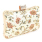 Printed embroidered clutch bag new design