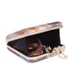 Stylish Satin Digital Print Sqaure Box Clutch   for Women & Girls