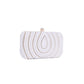 Laugh Printed Pink Shade Box Clutch Bag  For Women & Girls