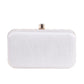 Pearl clutch bag rectangle shape