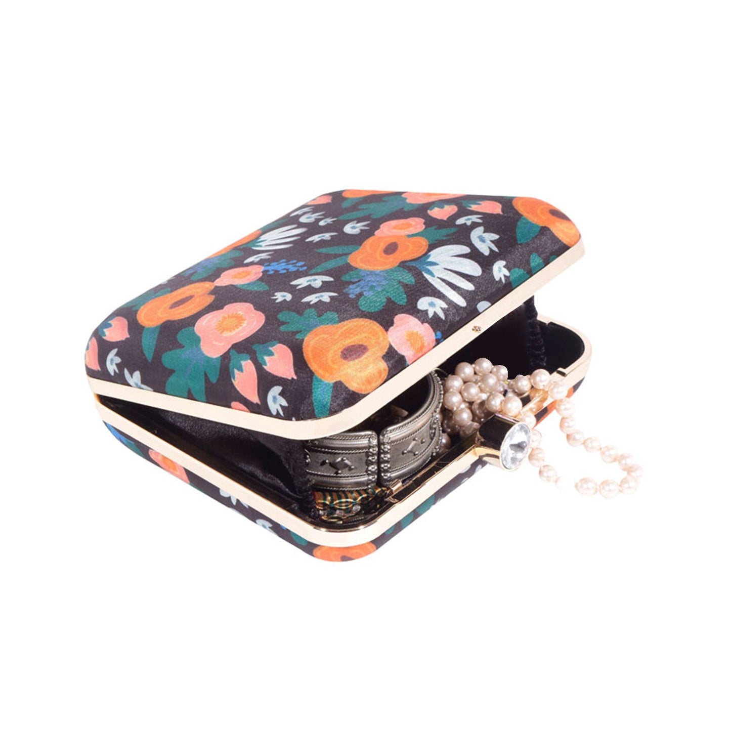 PRINTED CLUTCH BAG