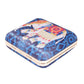 Elephant Satin Digital Print Square Box Clutch  for Women & Girls