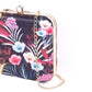 Flowery printed Box Clutch Bag  For Women & Girls