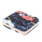 Daisy Satin Flowery Digital Print Square Box Clutch  for Women & Girls