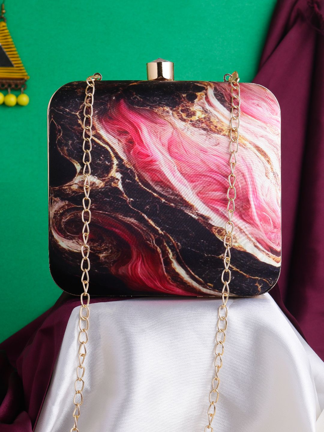 Swisni Printed Clutches - SWIS-1001 - Creative View