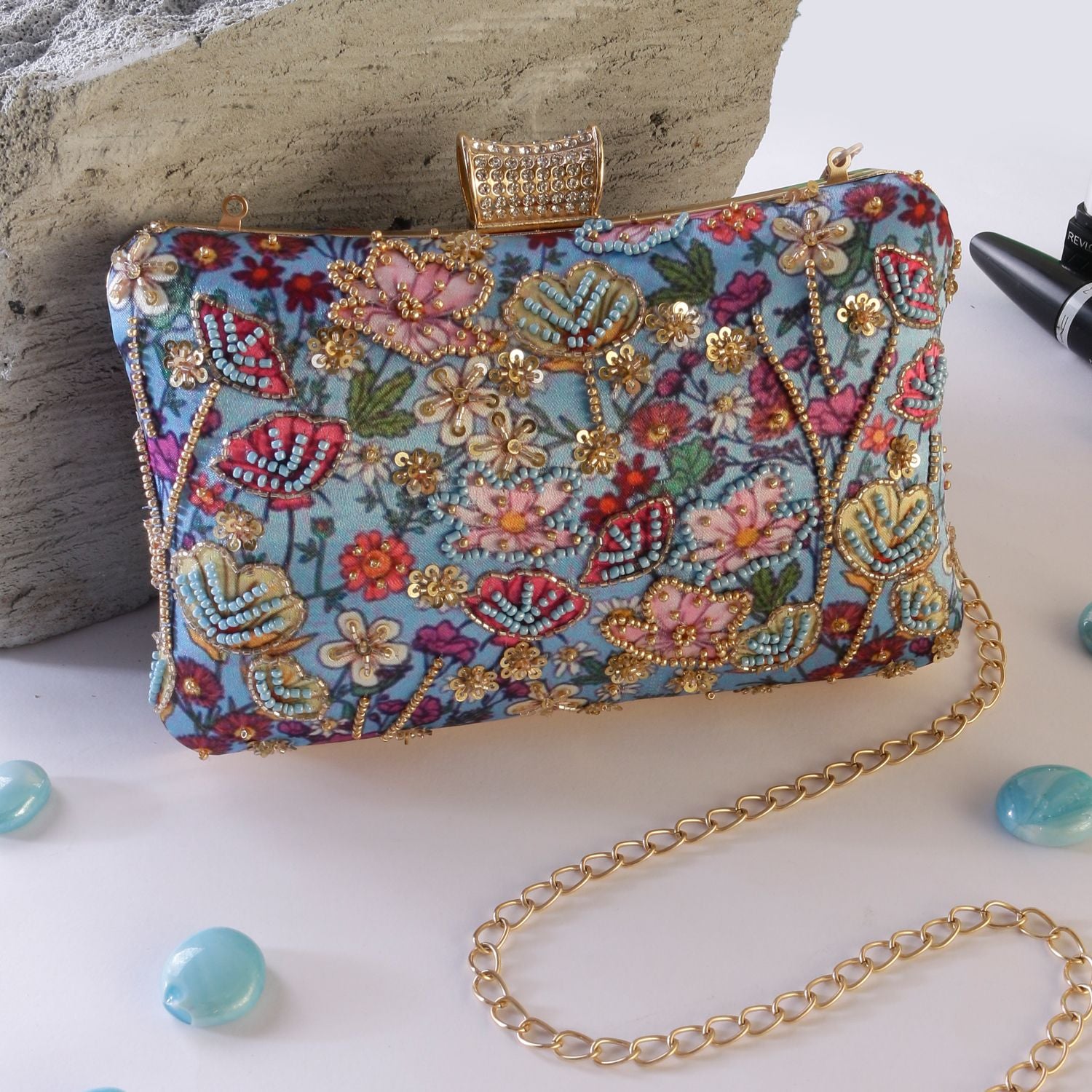 Swisni Embroidered Clutches - SWIS-1004 - Detail View 8
