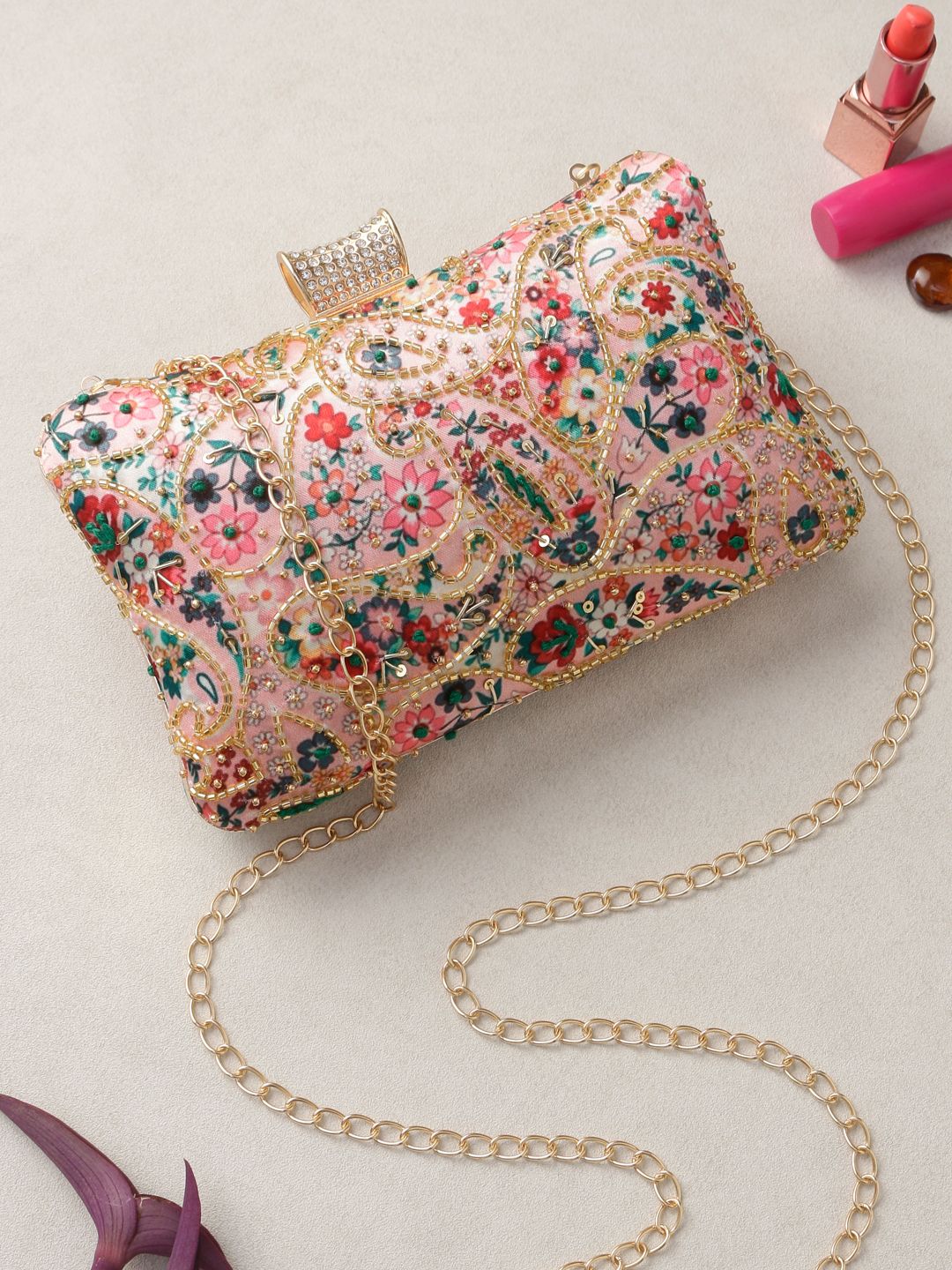Swisni Embroidered Clutches - SWIS-1005 - Detail View 14