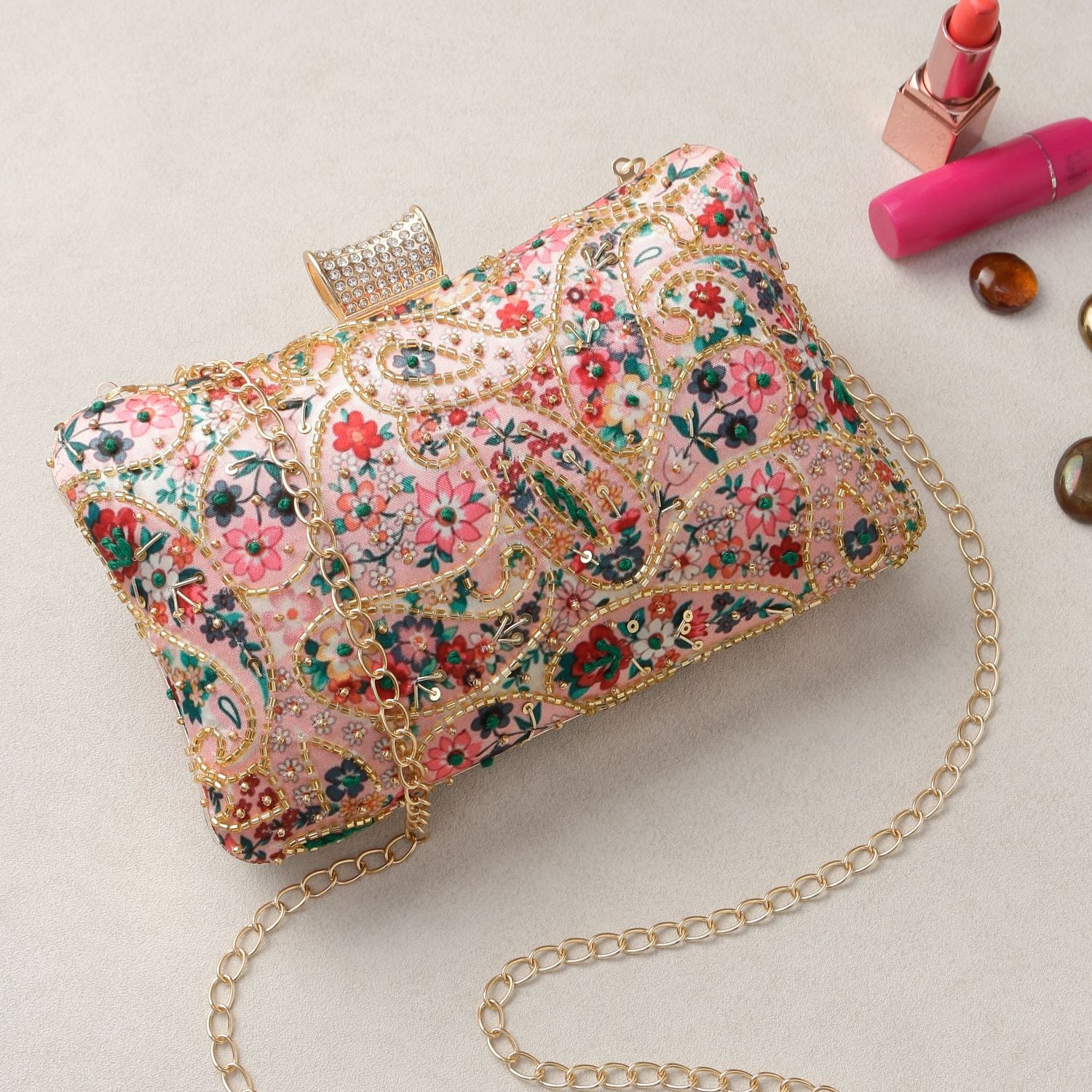 Swisni Embroidered Clutches - SWIS-1005 - Detail View 7