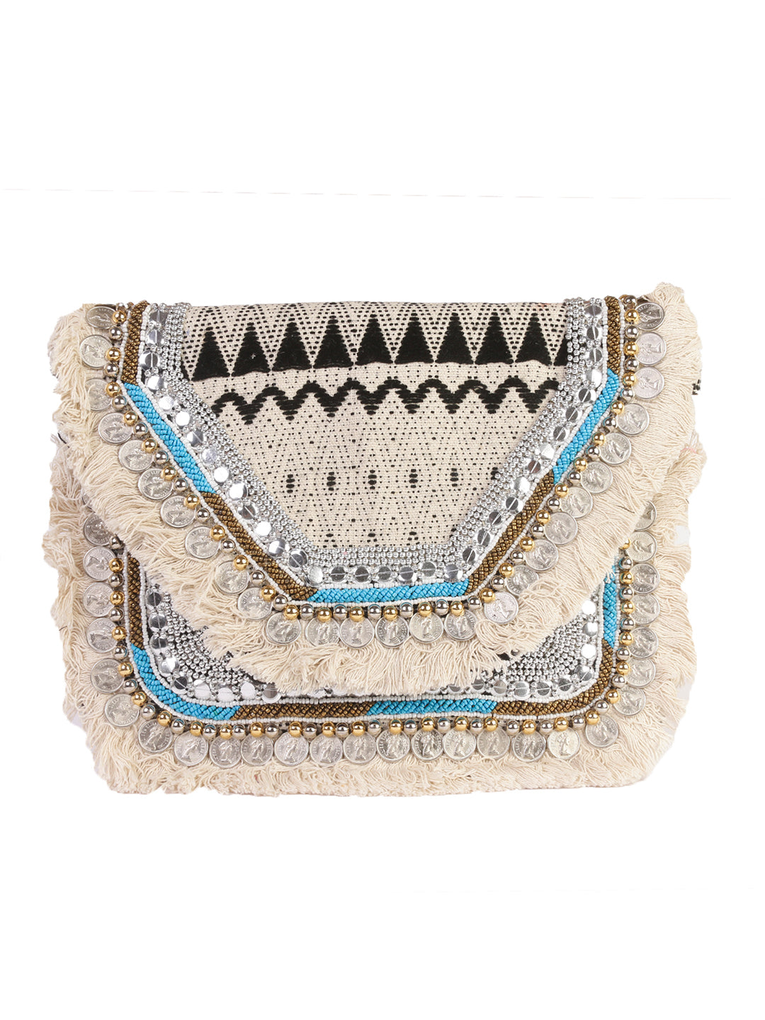 Swisni Banjara Boho Bag - SWIS-1012 - Detail View 7