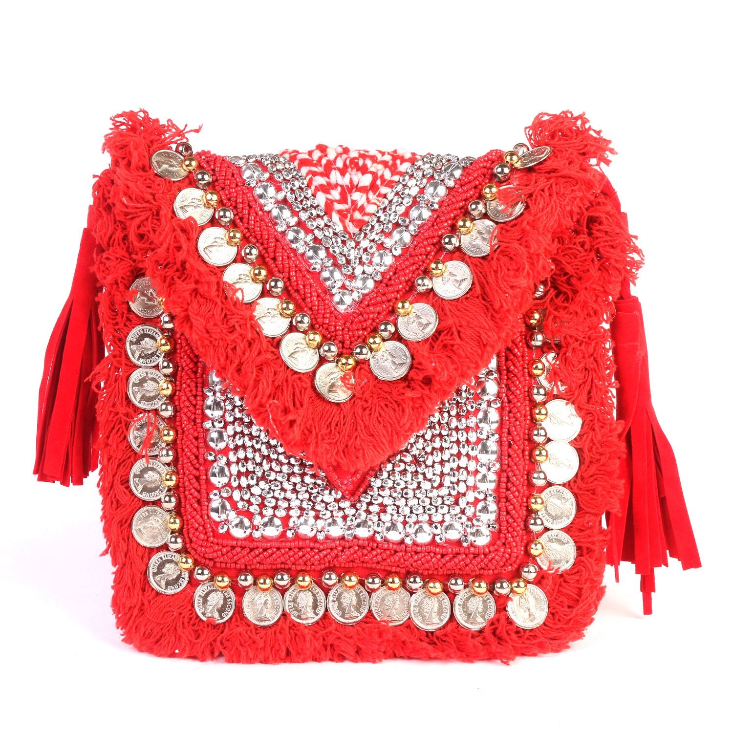 Swisni Banjara Boho Bag - SWIS-1013 - Detail View 4