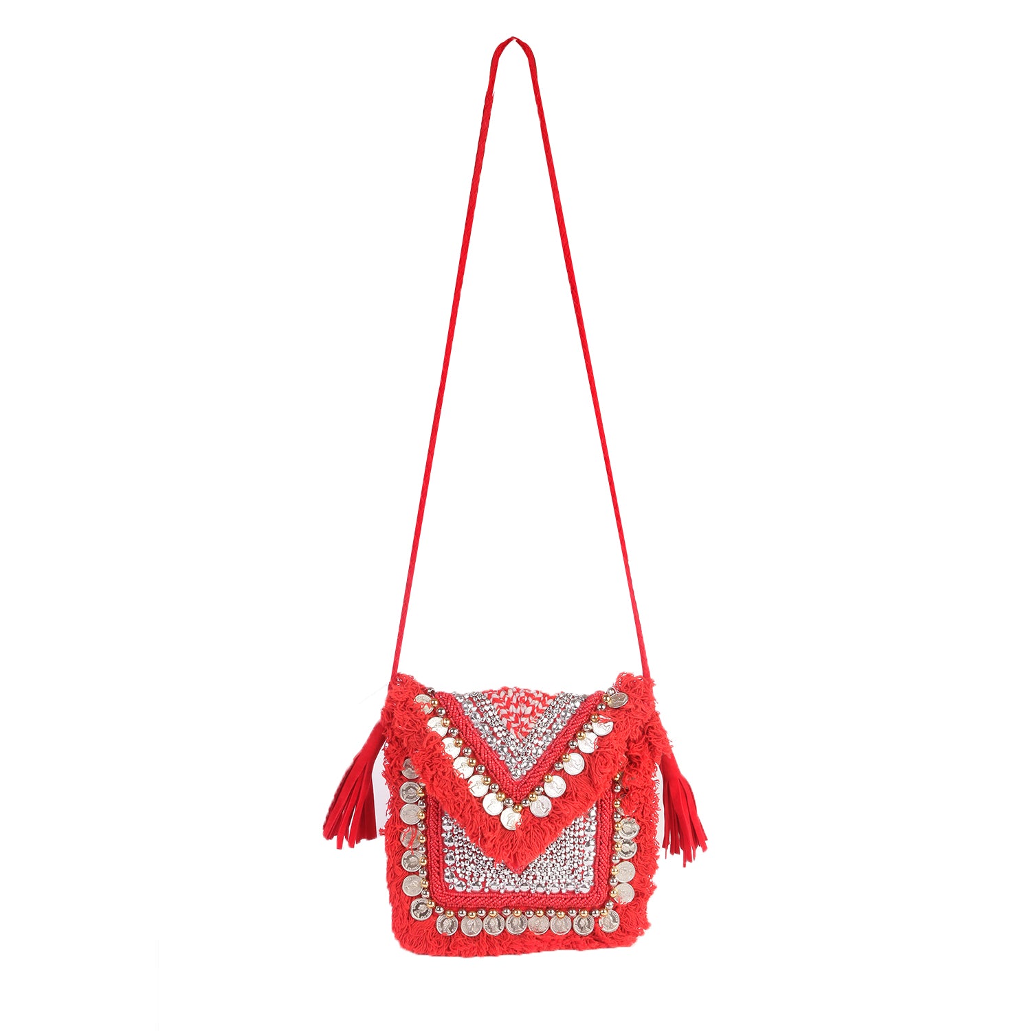 Swisni Banjara Boho Bag - SWIS-1013 - Detail View 5