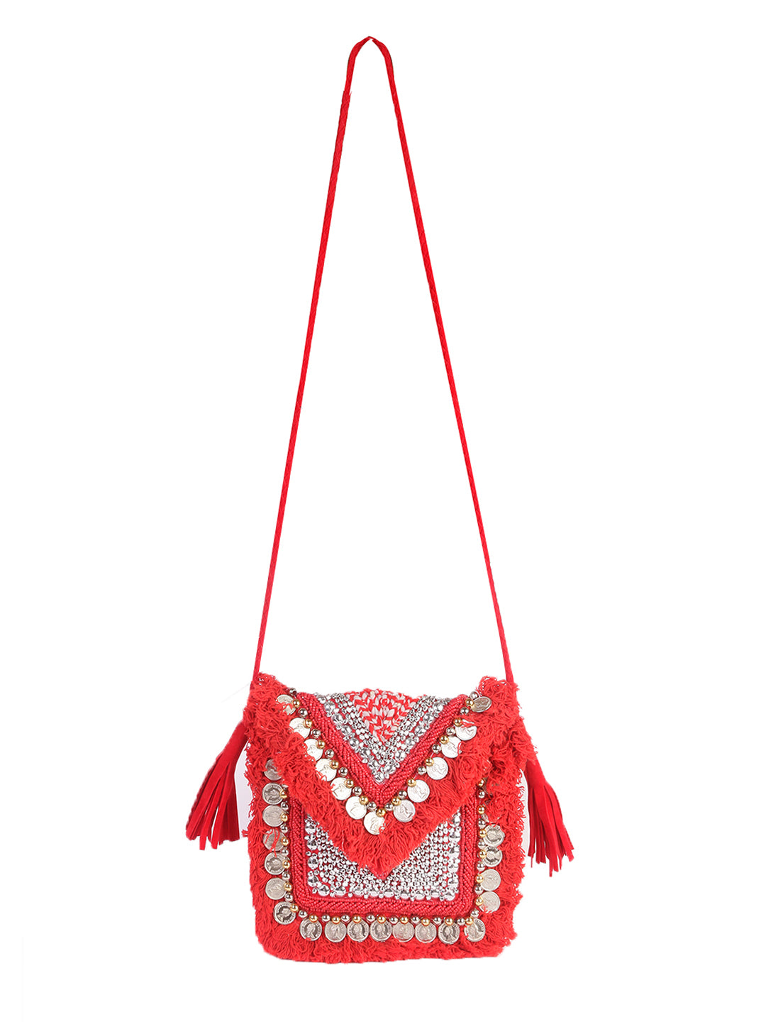 Swisni Banjara Boho Bag - SWIS-1013 - Detail View 7