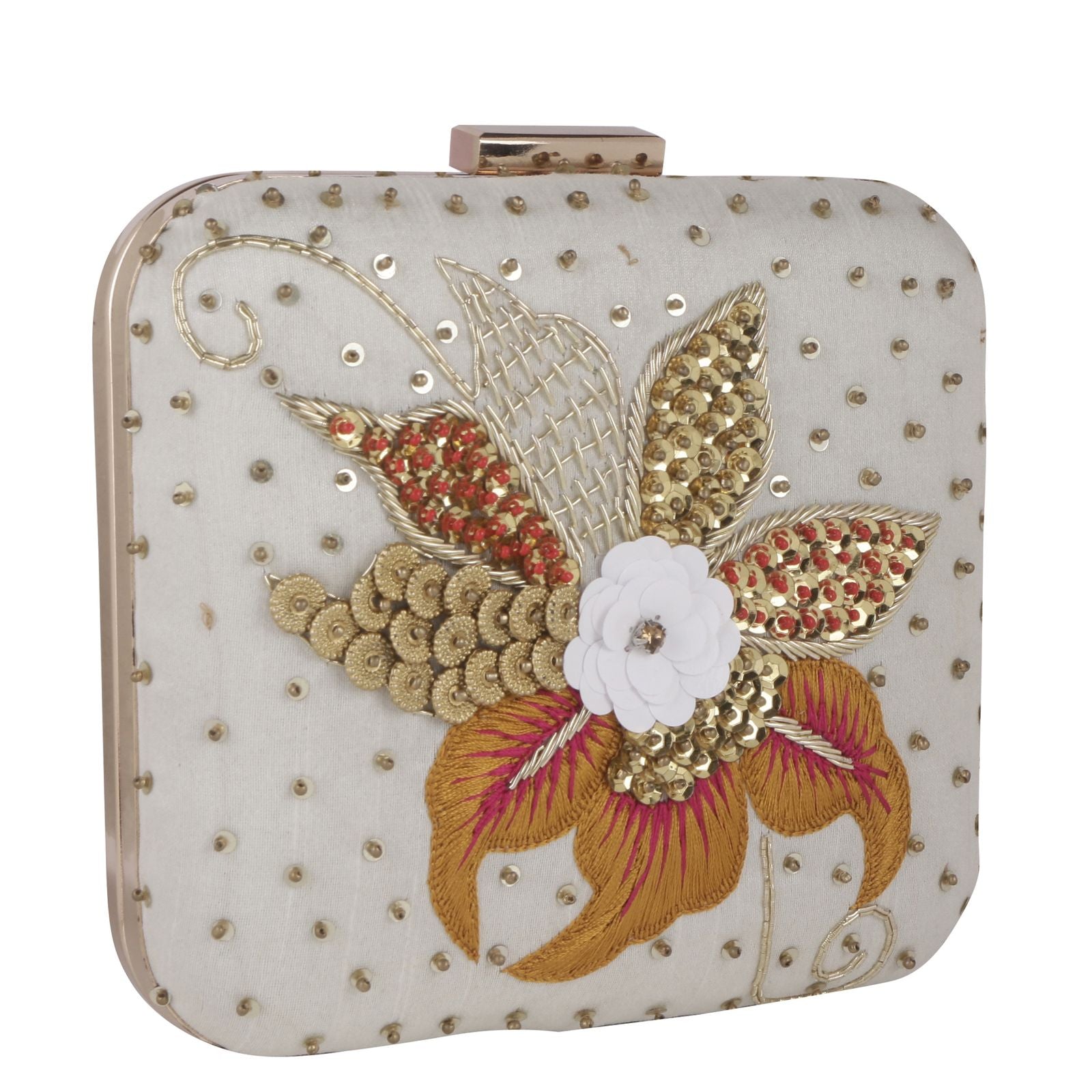 Swisni Embroidered Clutches - SWIS-1015 - Detail View 2