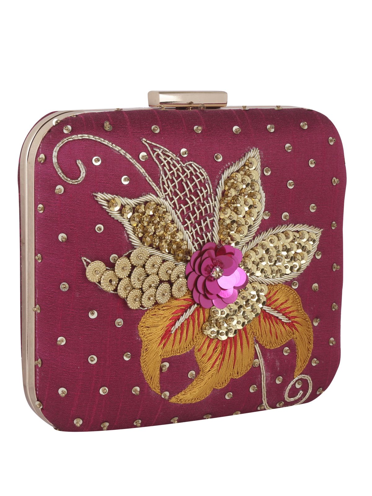 Swisni Embroidered Clutches - SWIS-1016 - Detail View 10