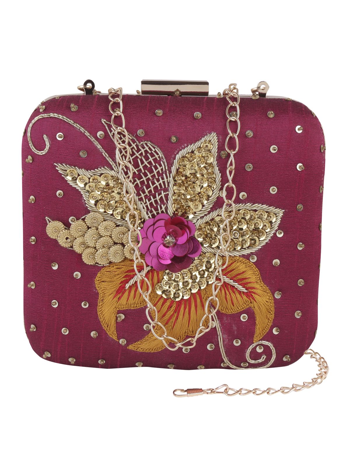 Swisni Embroidered Clutches - SWIS-1016 - Detail View 13