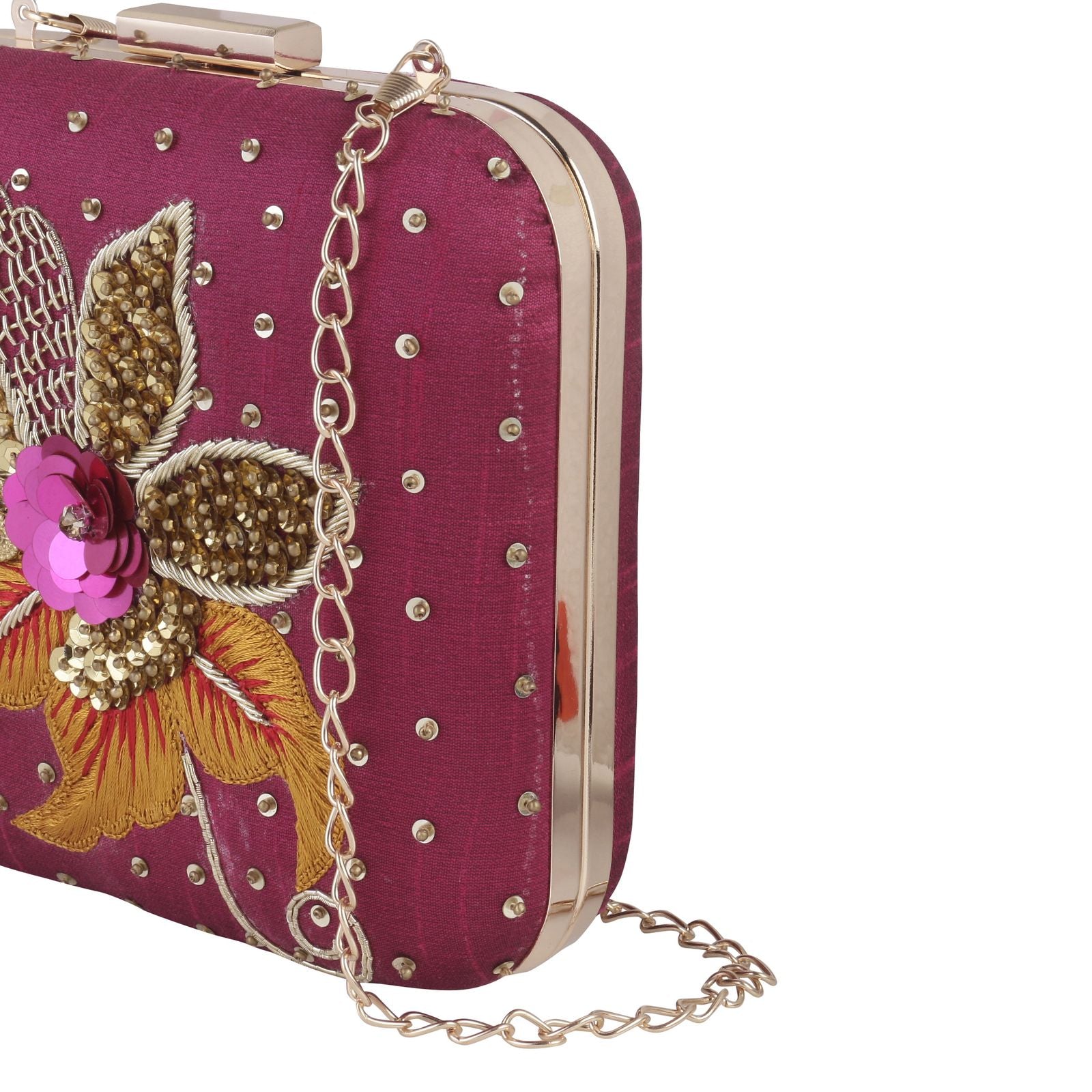 Swisni Embroidered Clutches - SWIS-1016 - Detail View 2