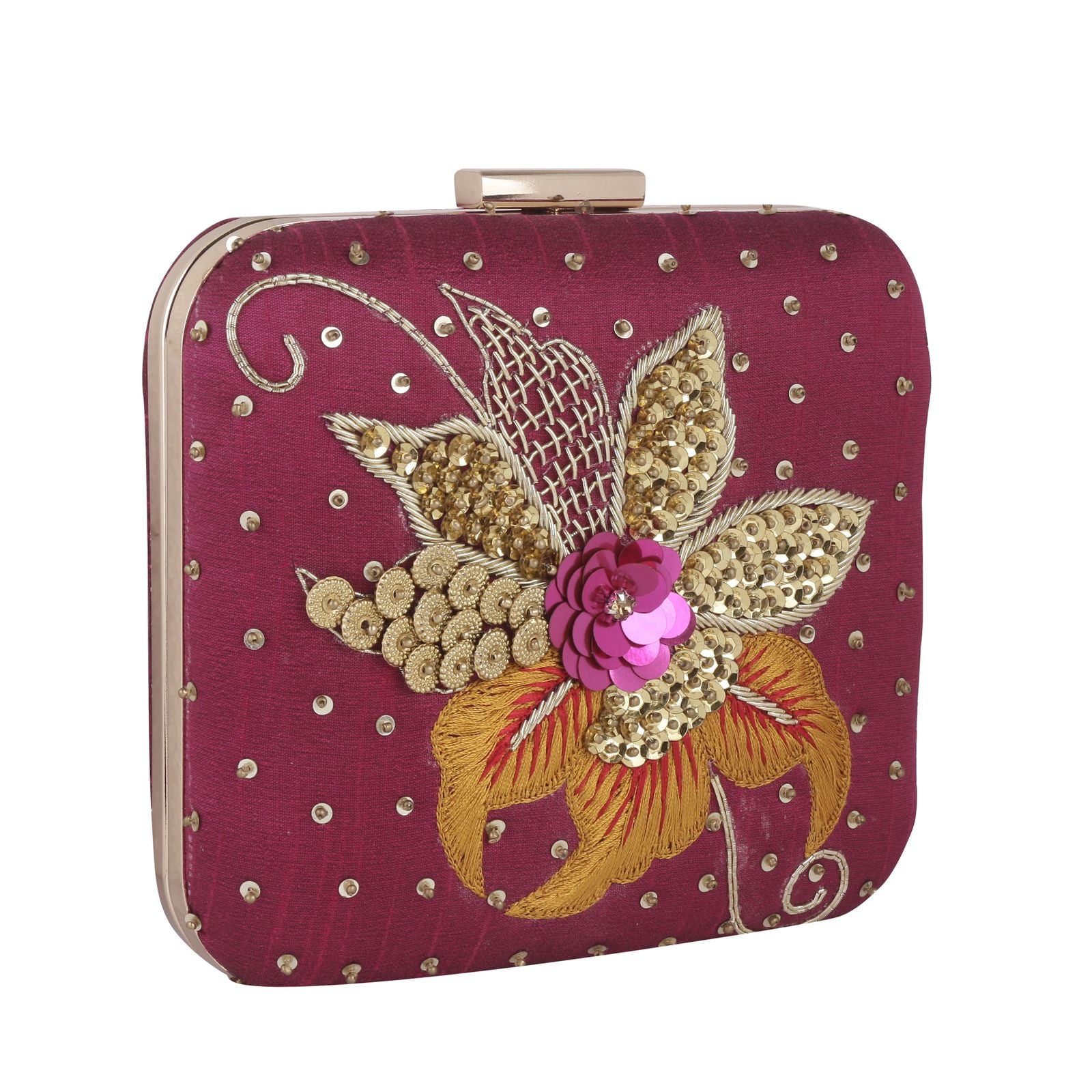 Swisni Embroidered Clutches - SWIS-1016 - Detail View 7