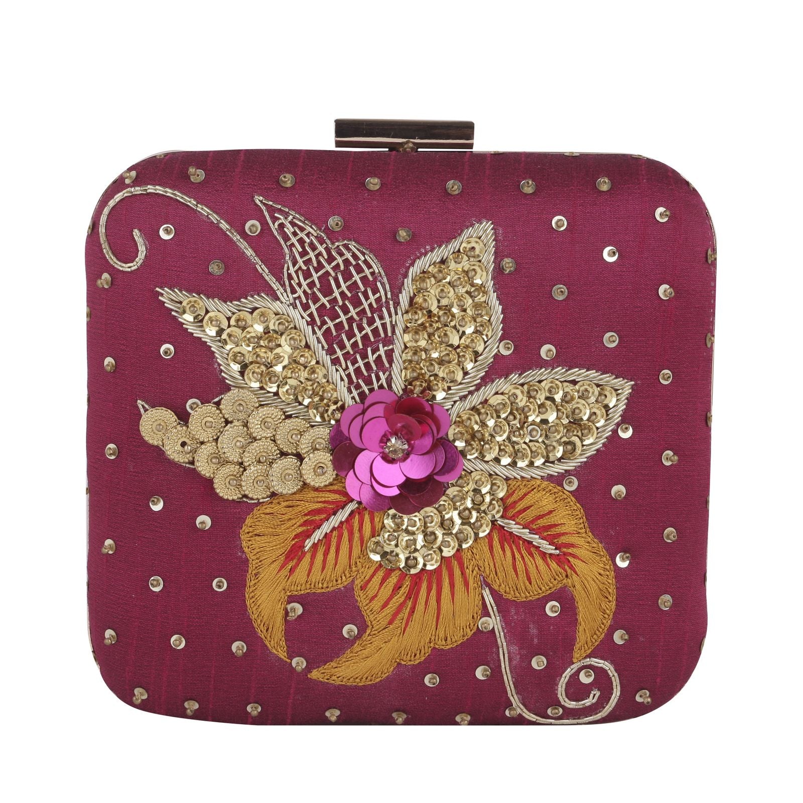 Swisni Embroidered Clutches - SWIS-1016 - Detail View 8