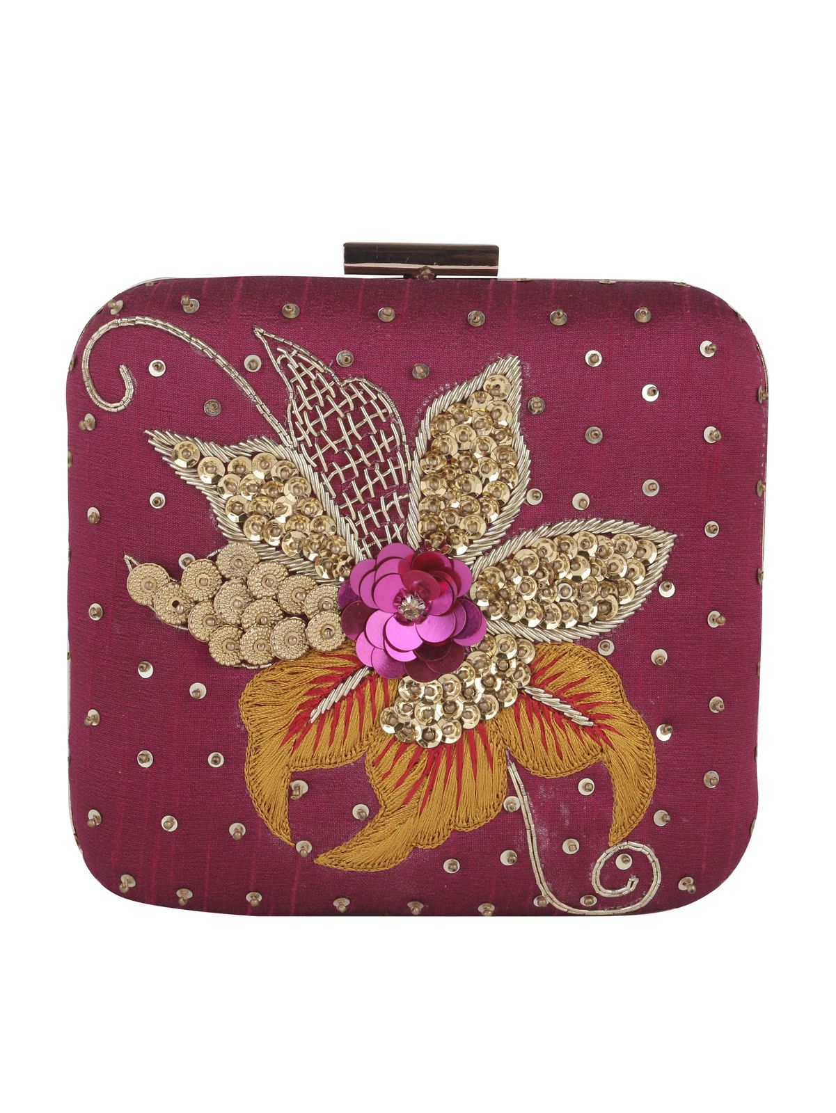 Swisni Embroidered Clutches - SWIS-1016 - Detail View 9