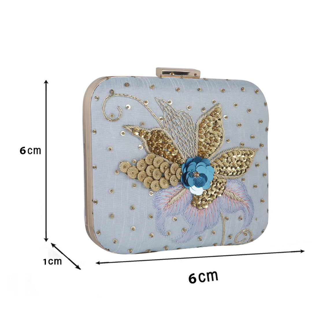 Swisni Embroidered Clutches - SWIS-1017 - Detail View 17