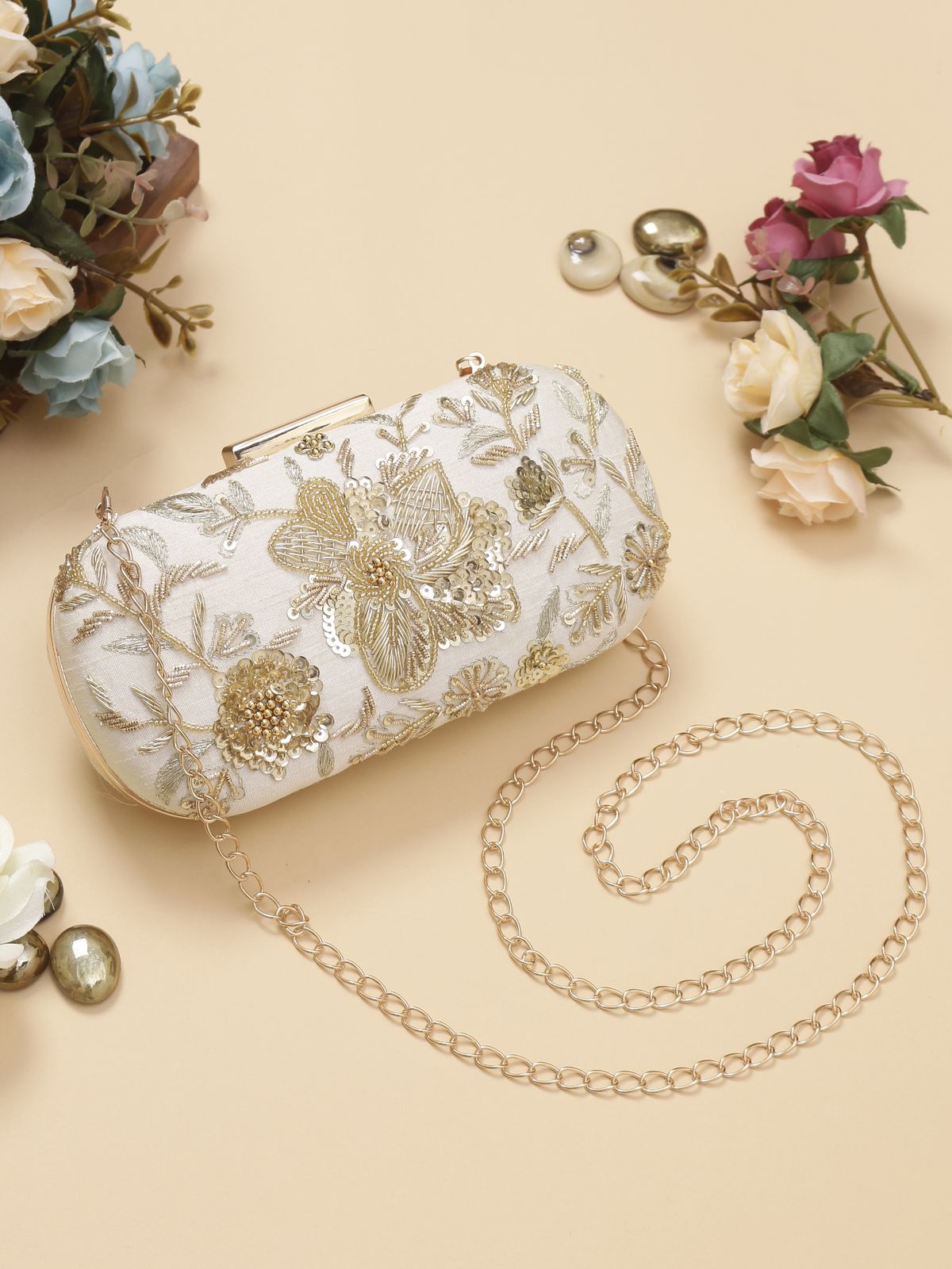Swisni Embroidered Clutches - SWIS-1018 - Detail View 16