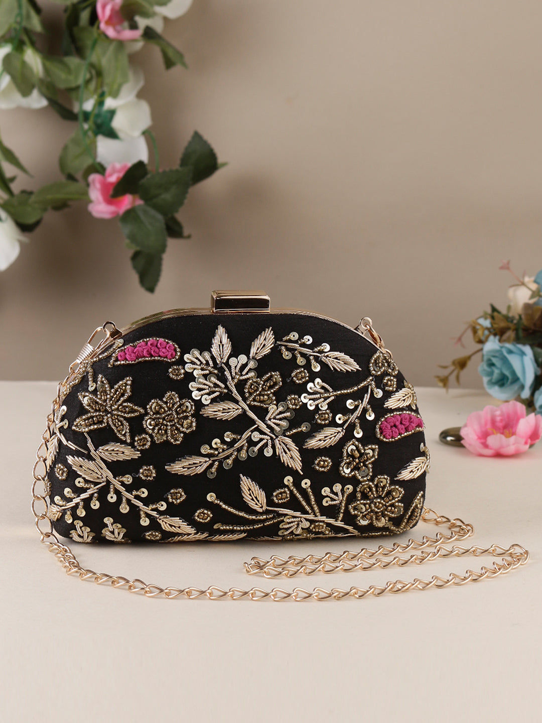 Swisni Embroidered Clutches - SWIS-1019 - Detail View 9