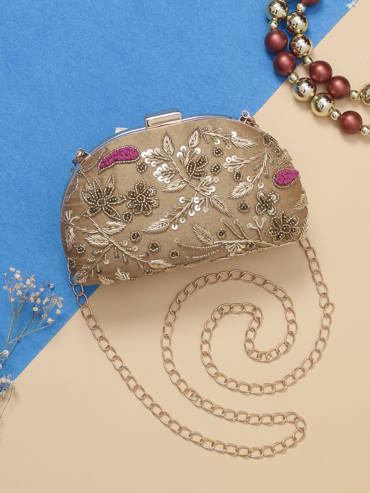 Swisni Embroidered Clutches - SWIS-1020 - Detail View 16