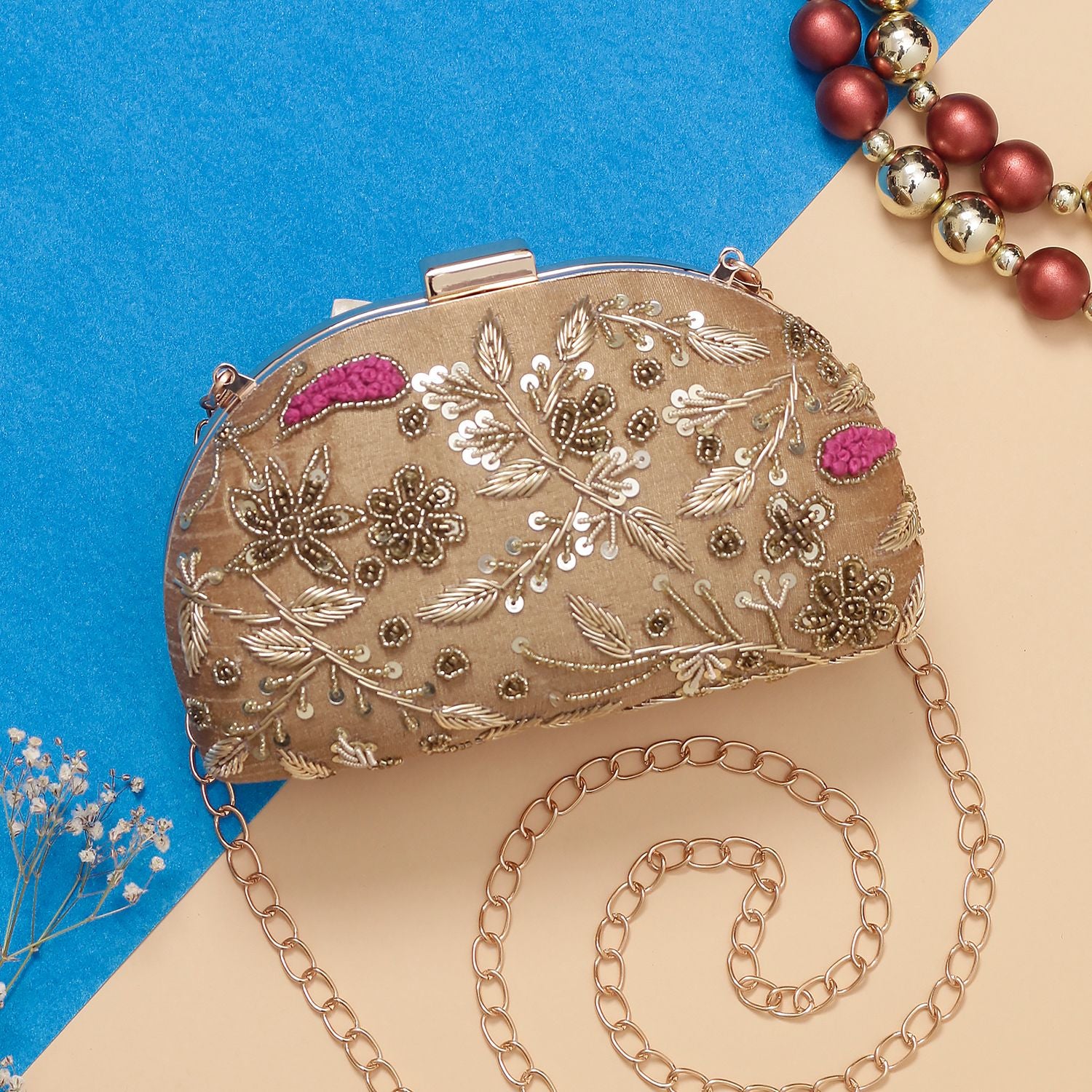 Swisni Embroidered Clutches - SWIS-1020 - Detail View 8