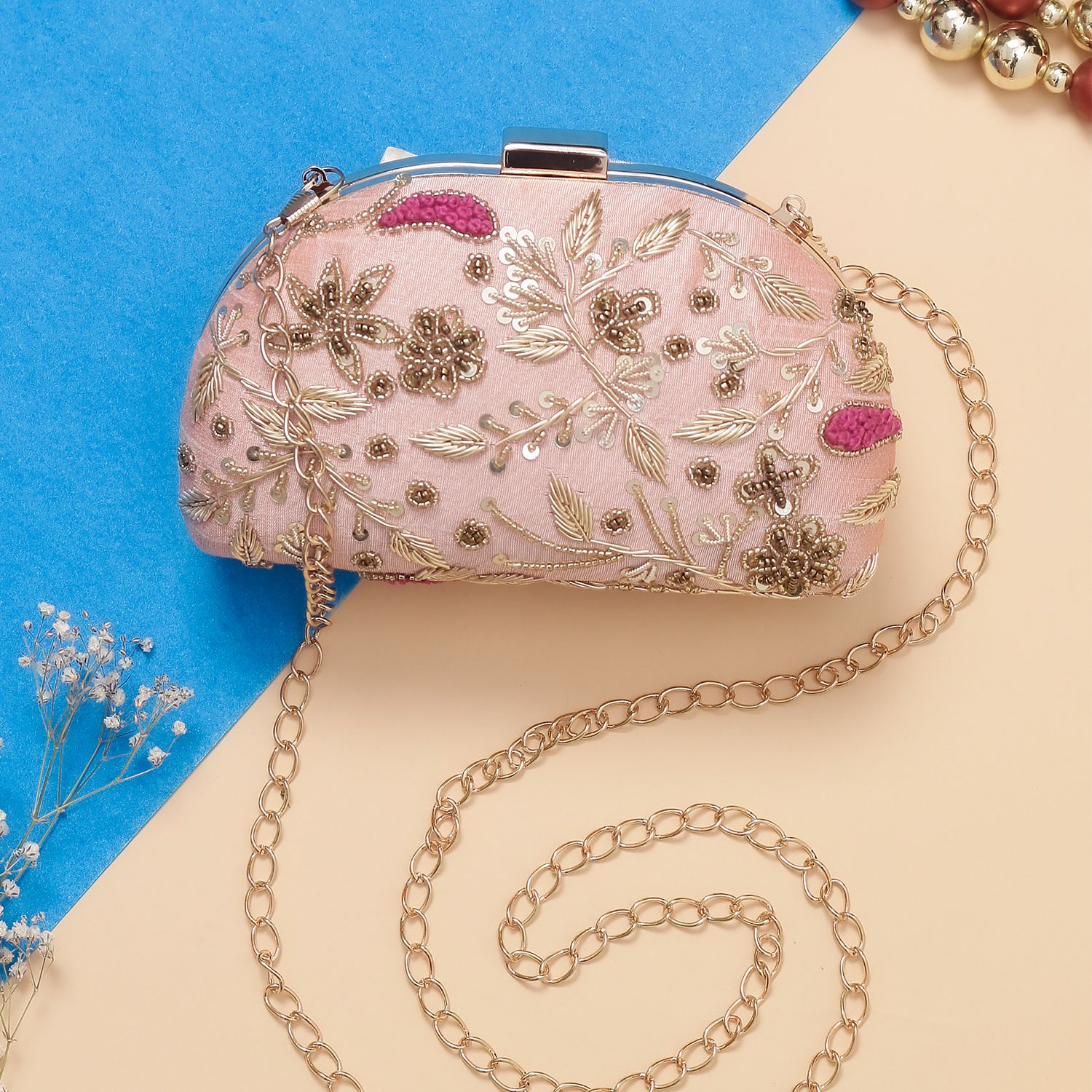 Swisni Embroidered Clutches - SWIS-1022 - Detail View 6