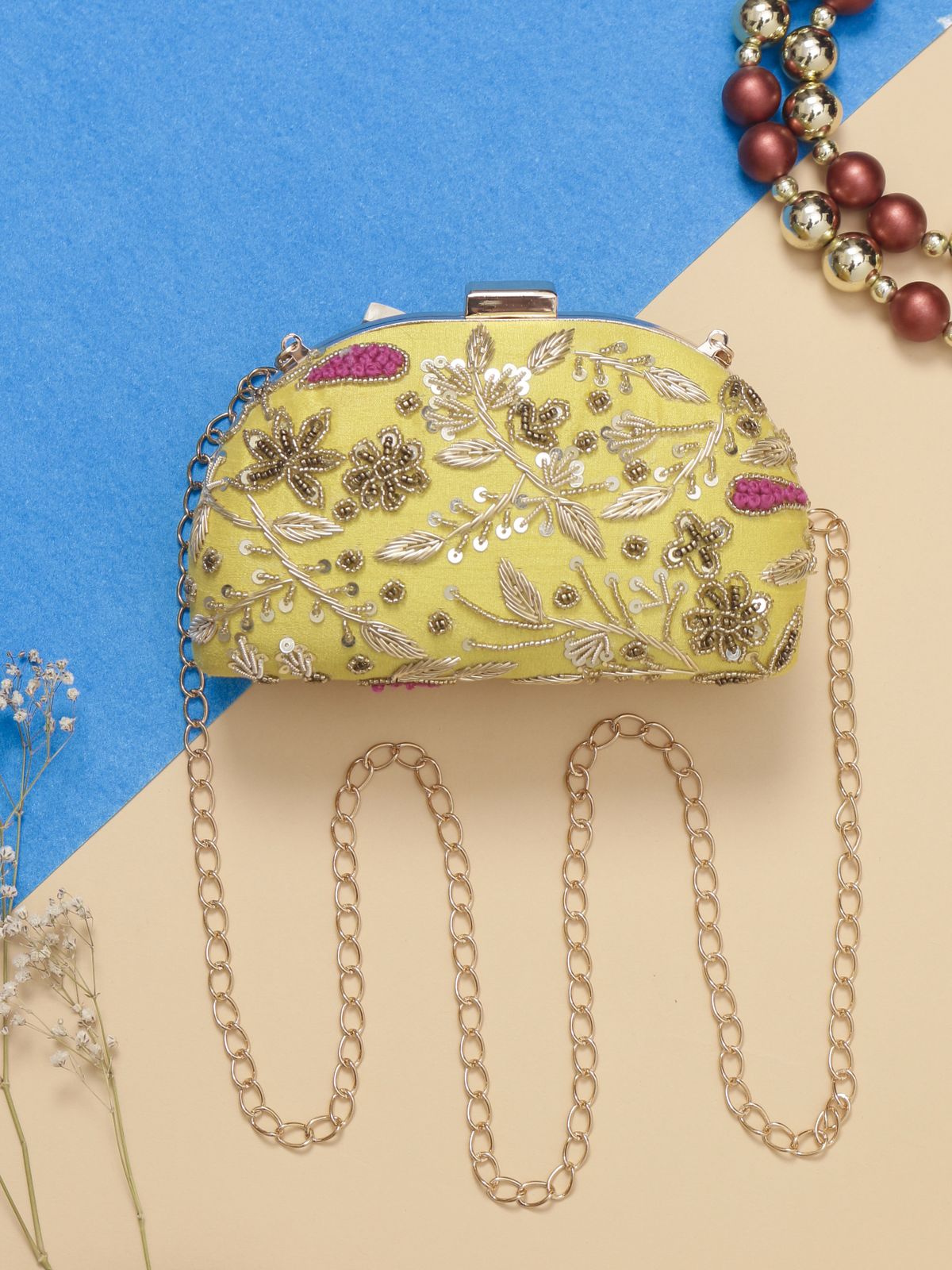 Swisni Embroidered Clutches - SWIS-1026 - Detail View 17