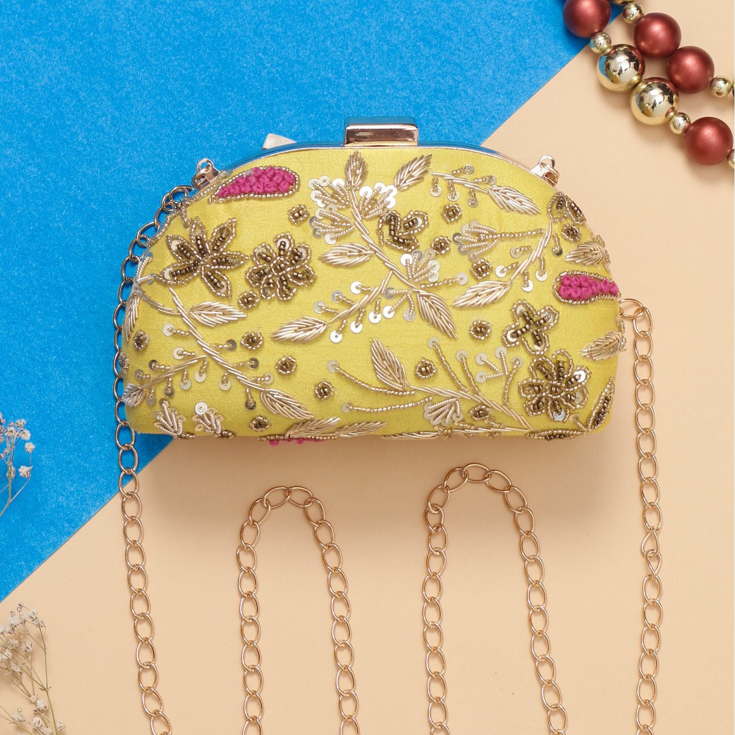 Swisni Embroidered Clutches - SWIS-1026 - Detail View 8