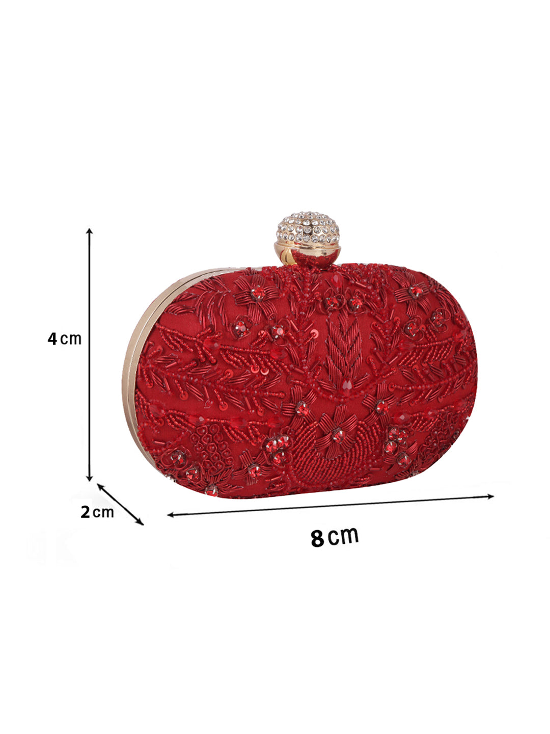 Swisni Embroidered Clutches - SWIS-1027 - Detail View 16