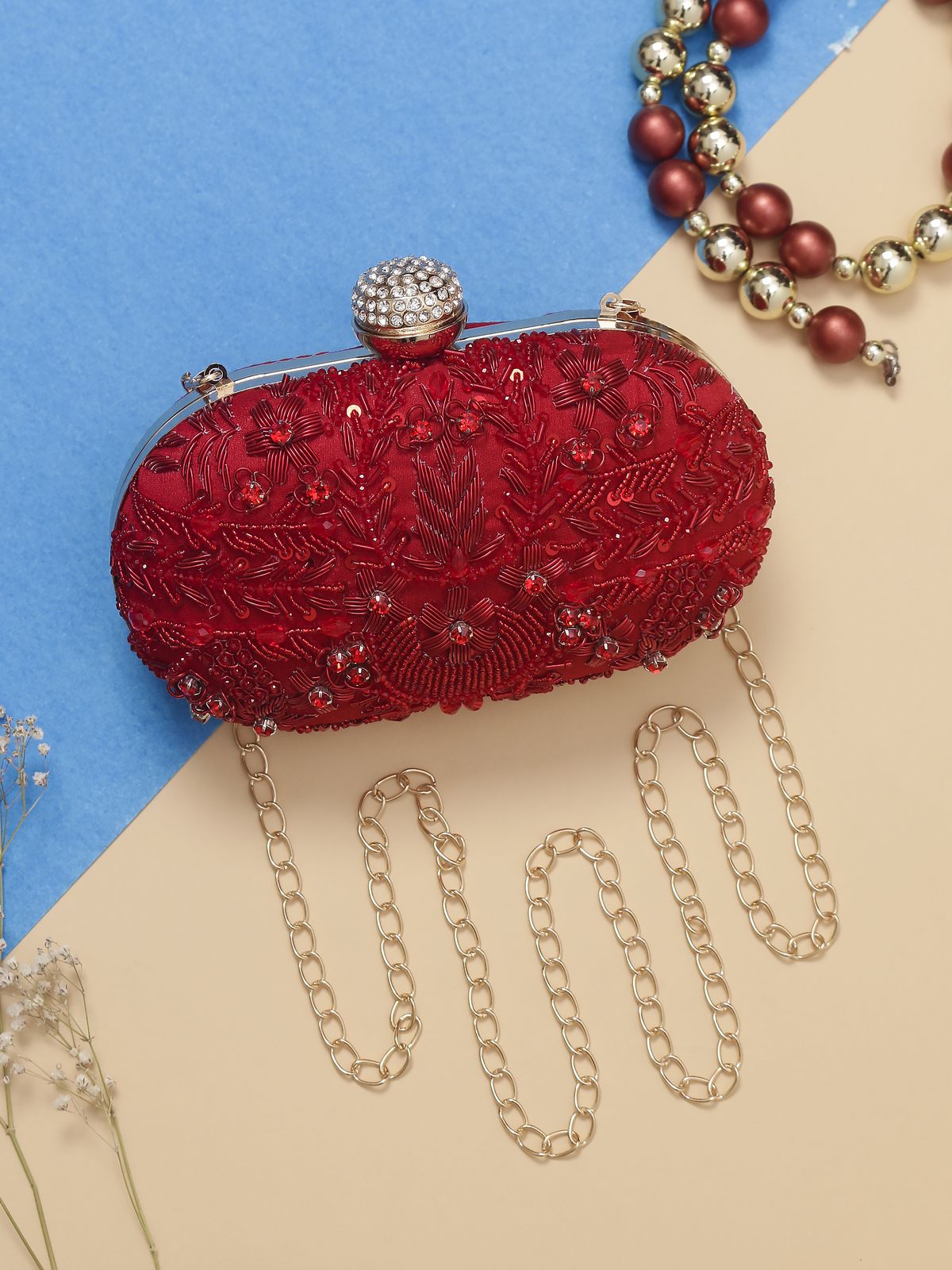 Swisni Embroidered Clutches - SWIS-1027 - Detail View 17