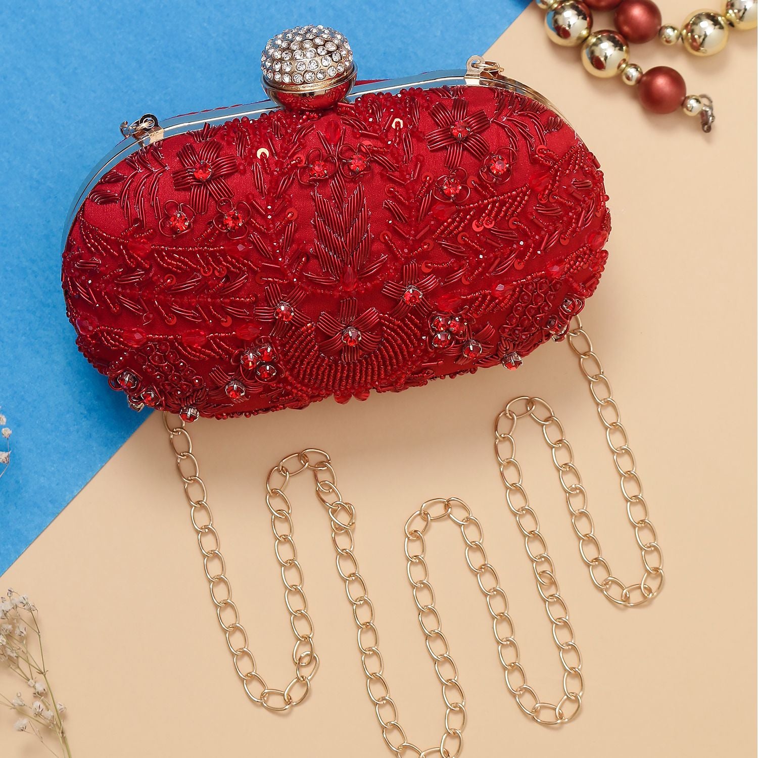 Swisni Embroidered Clutches - SWIS-1027 - Detail View 8